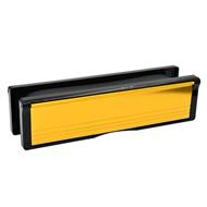 TSS 10" 250mm Fire Rated Letterplates for UPVC Doors - 40-80mm