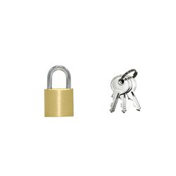 Solid Brass Padlock the lock we have used so many times