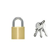 TSS 30mm Open Shackle Brass Padlock