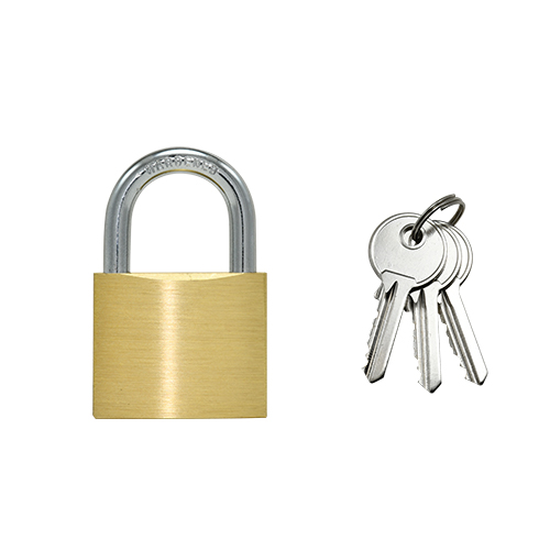 TSS 40mm Open Shackle Brass Padlock