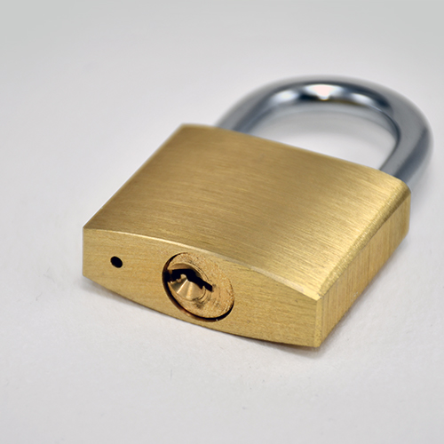 TSS 40mm Open Shackle Brass Padlock