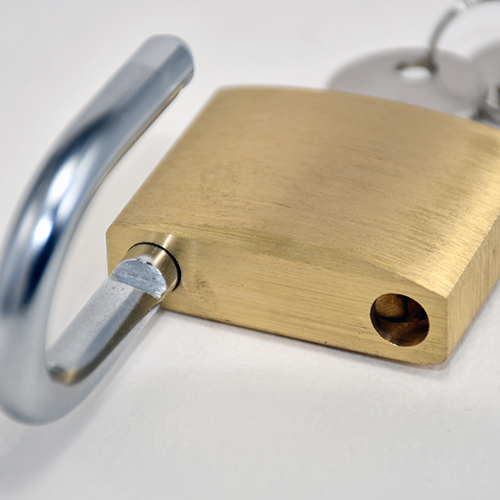 TSS 50mm Open Shackle Brass Padlock