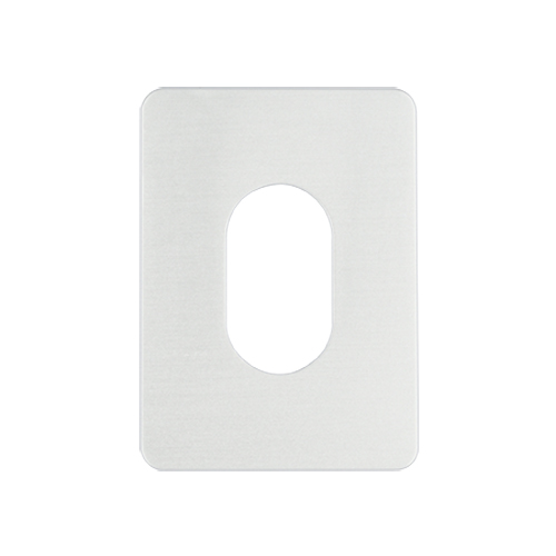 TSS Large Oval Stick On Escutcheon