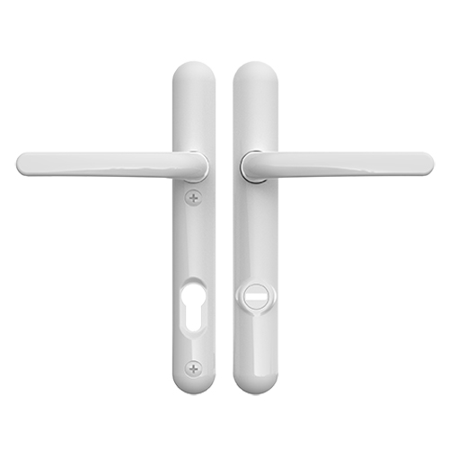 Brisant Secure Ultion TS007 2* Lever Lever UPVC Multipoint Door Handles - 92mm PZ Sprung 122mm Screw Centres