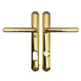 Brisant Secure Ultion TS007 2* Lever Lever UPVC Multipoint Door Handles - 92mm PZ Sprung 122mm Screw Centres