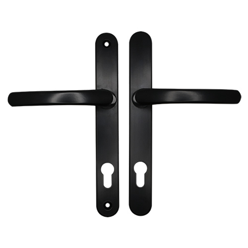 TSS Lever Lever UPVC Multipoint Door Handles -  92mm PZ Sprung 215mm Screw Centres