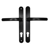 TSS Lever Lever UPVC Multipoint Door Handles -  92mm PZ Sprung 215mm Screw Centres