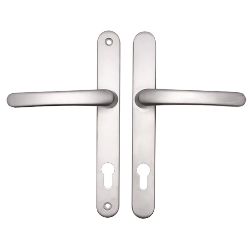 TSS Lever Lever UPVC Multipoint Door Handles -  92mm PZ Sprung 215mm Screw Centres