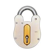 TSS Fire Brigade FB11 Open Shackle Galvanised Padlock