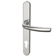 HOPPE Arrone Suited Lever/Lever Handle 240mm Backplate With 92mm Centres AR7550/3492