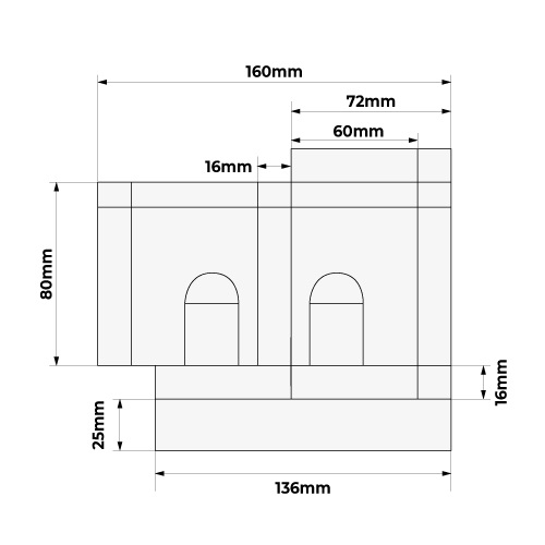 TSS Euro Mortice Deadlock Intumescent Kit