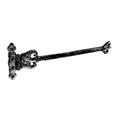 TSS Antique Black Medium Duty Tee Hinge 12"