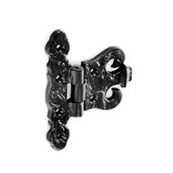 TSS Antique Black Decorative Hinges 100mm