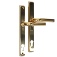 MILLENCO Lever/Lever Sprung Handle 117mm Centres