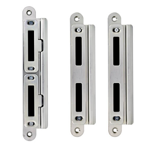 Ingenious UPVC Latch & 5 Hook Keep Set