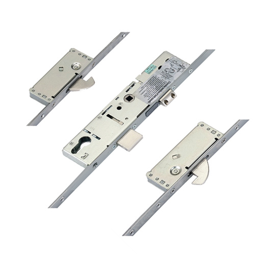 ERA Latch Deadbolt 2 Large Hooks Split Spindle Multipoint Door Lock - Option 3 (top hook to spindle = 680mm)