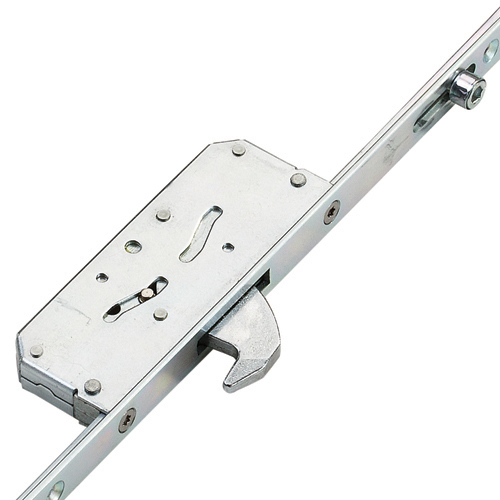 GU Protector Latch 3 Hooks 4 Rollers Lift Lever Multipoint Door Lock (top hook to spindle = 735mm)