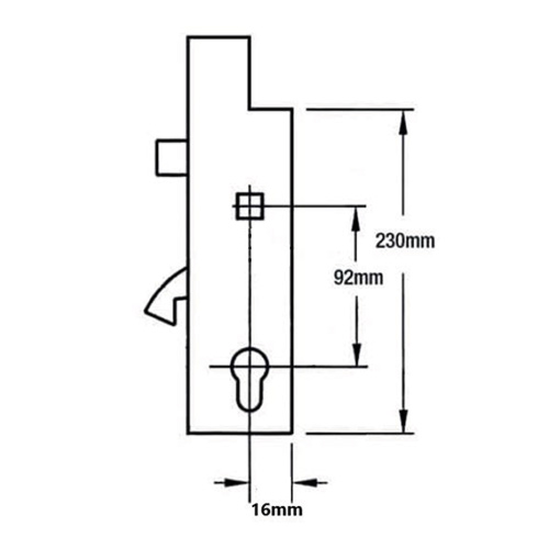 Ingenious Genuine Multipoint Gearbox - Lift Lever