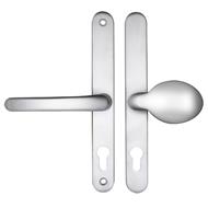 TSS Lever Moveable Pad UPVC Multipoint Door Handles - 68mm PZ Sprung 215mm Screw Centres