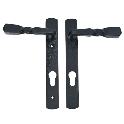 Zoo Foxcote Foundries Lever Lever Multipoint Door Handles - 92mm PZ Unsprung 212mm Screw Centres