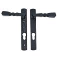 Zoo Foxcote Foundries Lever Lever Multipoint Door Handles - 92mm PZ Unsprung 212mm Screw Centres