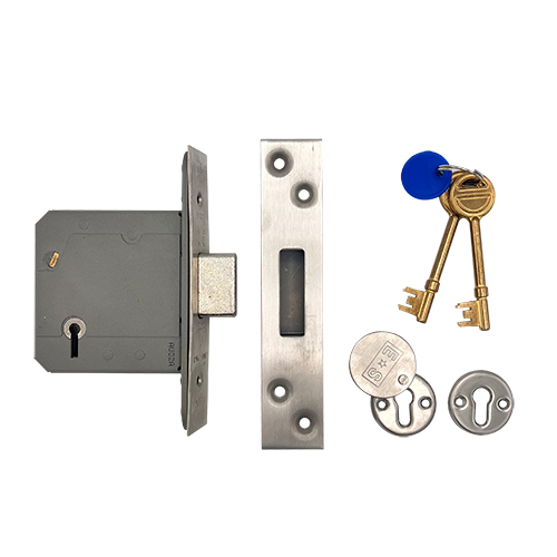 Eurospec Easi-T BS3621:2017 British Standard Mortice Deadlock