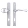 Winkhaus Palladio Lever Fixed Pad UPVC Multipoint Door Handles - 92mm PZ Unsprung 215mm Screw Centres