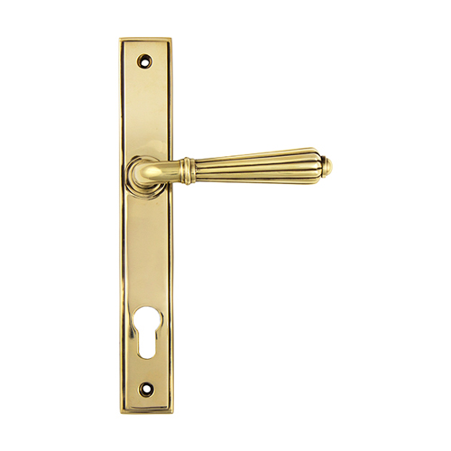 From the Anvil Hinton Lever Lever Multipoint Door Handles - 92mm PZ Sprung 212mm Screw Centres (LEAD TIME: 2-3 DAYS)