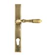 From the Anvil Reeded Lever Lever Multipoint Door Handles - 92mm PZ Sprung 212mm Screw Centres (LEAD TIME: 2-3 DAYS)