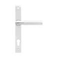 From the Anvil Brompton Lever Lever Multipoint Door Handles - 92mm PZ Sprung 212mm Screw Centres (LEAD TIME: 2-3 DAYS)