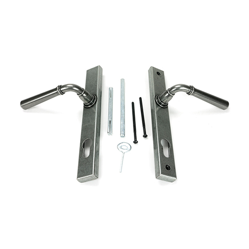 From the Anvil Newbury Lever Lever Multipoint Door Handles - 92mm PZ Sprung 212mm Screw Centres (LEAD TIME: 2-3 DAYS)