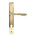 From the Anvil Reeded Lever Lever Multipoint Door Handles - 92mm PZ Sprung 212mm Screw Centres (LEAD TIME: 2-3 DAYS)