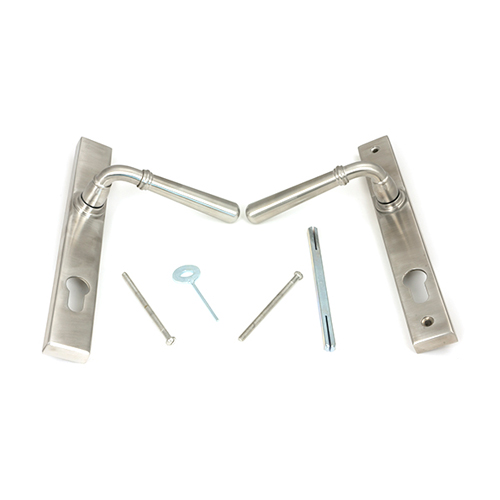 From the Anvil Newbury Lever Lever Multipoint Door Handles - 92mm PZ Sprung 212mm Screw Centres (LEAD TIME: 2-3 DAYS)