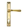 From the Anvil Newbury Lever Lever Multipoint Door Handles - 92mm PZ Sprung 212mm Screw Centres (LEAD TIME: 2-3 DAYS)