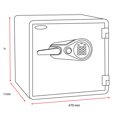 Phoenix FS1290 Series Fire Safes (LEAD TIME: 2-3 DAYS)