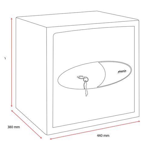 Phoenix HS0670 Series High Security Safes (LEAD TIME: 2-3 DAYS)