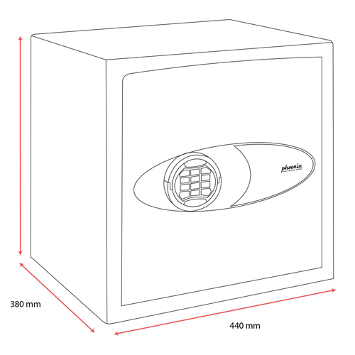 Phoenix HS0670 Series High Security Safes (LEAD TIME: 2-3 DAYS)