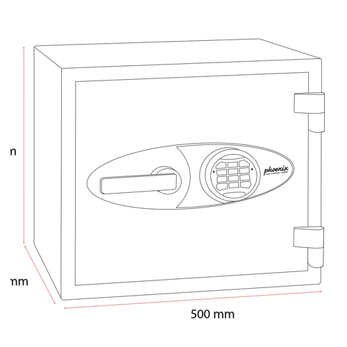 Phoenix HS1050 Series High Security Safes (LEAD TIME: 3-5 DAYS)