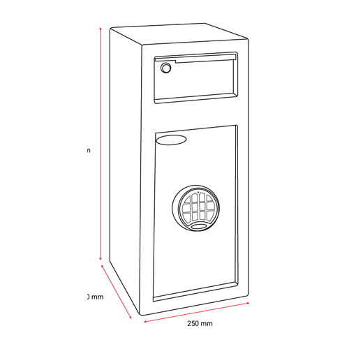 Phoenix SS0992 Series Deposit Safes (LEAD TIME: 2-3 DAYS)