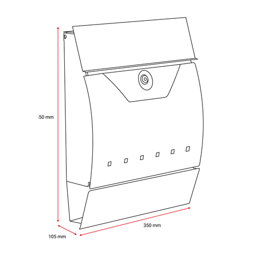 Phoenix MB0120 Series Letter Boxes (LEAD TIME: 2-3 DAYS)