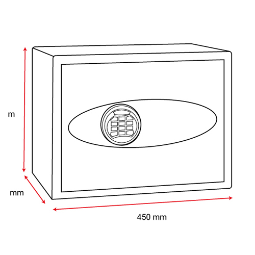 Phoenix SS1180 Series Security Safes (LEAD TIME: 2-3 DAYS)