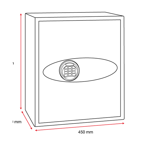 Phoenix SS1180 Series Security Safes (LEAD TIME: 2-3 DAYS)