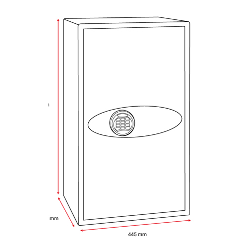 Phoenix SS1180 Series Security Safes (LEAD TIME: 2-3 DAYS)