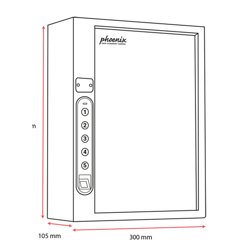 Phoenix KS0020 Series Key Security (LEAD TIME: 2-3 DAYS)