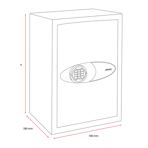 Phoenix HS0670 Series High Security Safes (LEAD TIME: 2-3 DAYS)