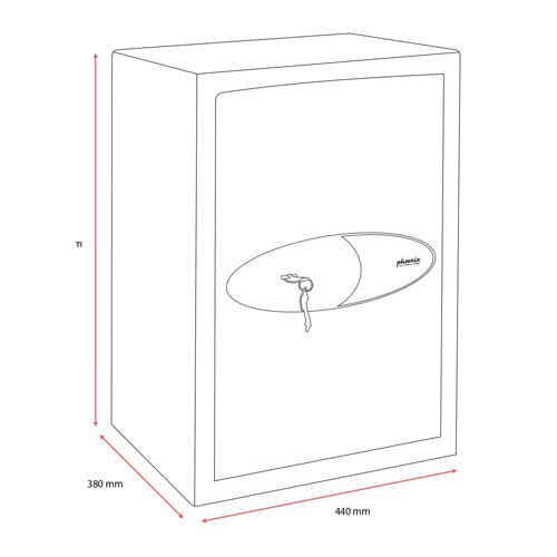 Phoenix HS0670 Series High Security Safes (LEAD TIME: 2-3 DAYS)