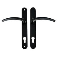 TSS Traditional Style Lever Lever UPVC Multipoint Door Handles - 92mm PZ Sprung 210mm Screw Centres