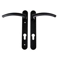 TSS Traditional Style Lever Lever UPVC Multipoint Door Handles - 92mm PZ Sprung 122mm Screw Centres